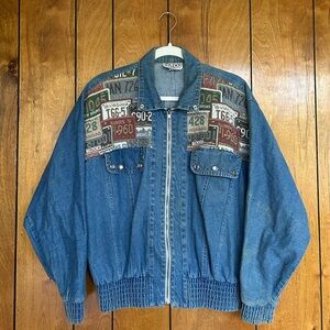 Vintage Pado California made in usa denim jacket
